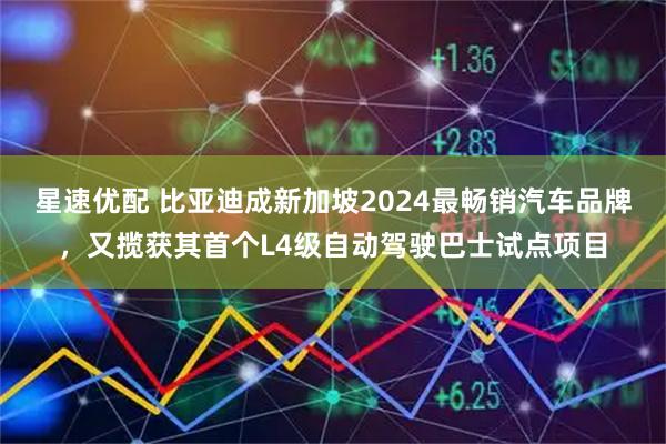 星速优配 比亚迪成新加坡2024最畅销汽车品牌，又揽获其首个L4级自动驾驶巴士试点项目